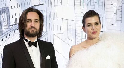 Carlota Casiraghi y su pareja Dimitri Rassam.