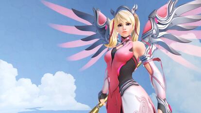 El personaje Mercy del videojuevo 'Overwatch'.