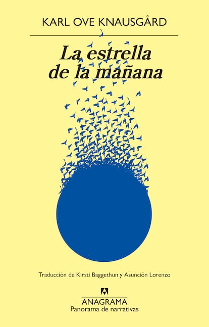 Portada de 'La estrella de la mañana', de Karl Ove Knausgard. EDITORIAL ANAGRAMA