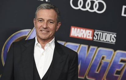 El CEO de Disney, Bob Iger, en la presentación de 'Avengers: Endgame' el lunes en Los Ángeles.