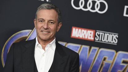 El CEO de Disney, Bob Iger, en la presentación de 'Avengers: Endgame' el lunes en Los Ángeles.