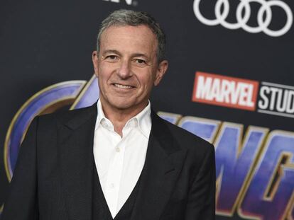 El CEO de Disney, Bob Iger, en la presentación de 'Avengers: Endgame' el lunes en Los Ángeles.