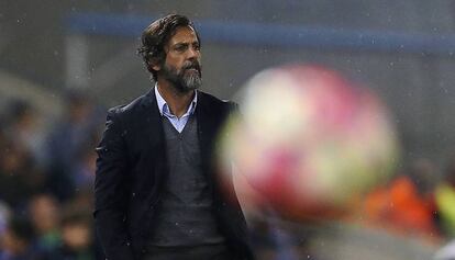 Sánchez Flores, en el duelo ante el Athletic.