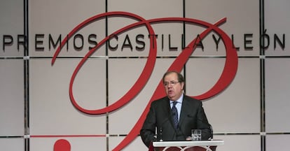El presidente de Castilla y León, Juan Vicente Herrera, el pasado viernes.