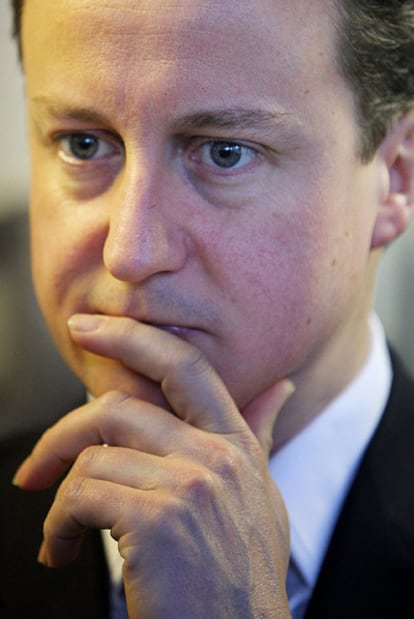 El líder de los conservadores y primer ministro británico, David Cameron.