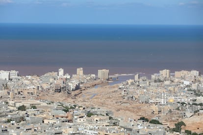 Una vista general de Derna, al este de Libia, el pasado 13 de septiembre de 2023.