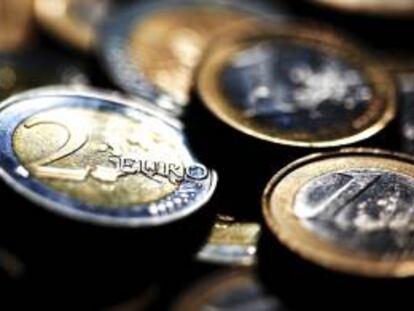 Varias monedas de euro. EFE/Archivo