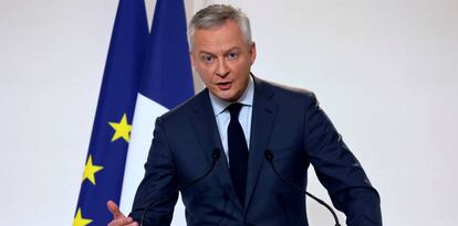 El ministro de Finanzas francés, Bruno Le Maire, el pasado 12 de noviembre en París.