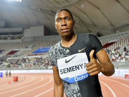 La atleta Caster Semenya.