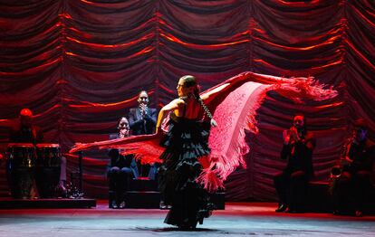 Sara Baras en el teatro Sadler´s Wells de Londres.