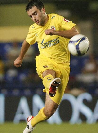 Rossi, en un remate.