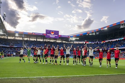 Alemania Dinamarca Eurocopa femenina