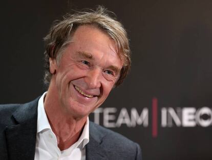 Jim Ratcliffe durante una conferencia de prensa en Yorkshire el pasado mayo. 