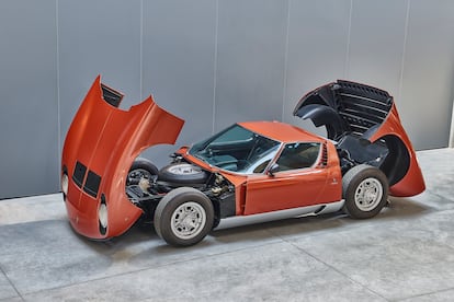 El modelo Lamborghini Miura.