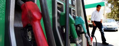 Surtidor de gasolina.