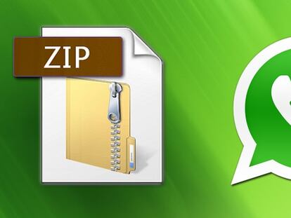 WhatsApp dejará enviar cualquier tipo de archivo que esté comprimido en ZIP