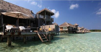 Gili Lankanfushi en Maldivas es el tercero de la lista. Es un resort de cinco estrellas situado en una isla tropical privada en el Atolón de Malé