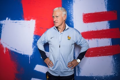 Didier Deschamps, seleccionador de fútbol de Francia, posa para Eurocopa en Bad Lippspringe (Alemania), en 2024. 