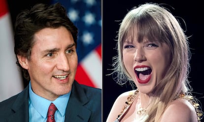 Justin Trudeau y Taylor Swift