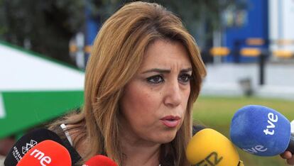 Susana Díaz, en un acto reciente en Sevilla.