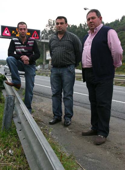 Simón Márquez, Jesús Montoiro y José Moreira.