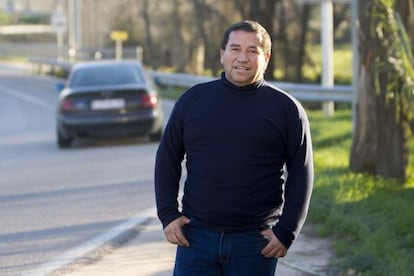 Danilo Delgado, en Girona.