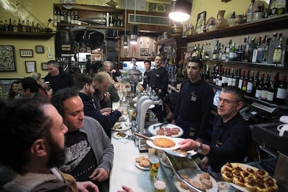 El bar el Xampanyet, en Barcelona, en una imagen de archivo.