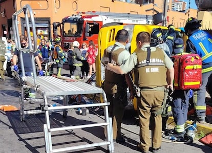 Muerte niño furgoneta escolar Chile