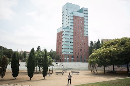 Bloc de pisos del passeig d'Urrutia a Nou Barris.