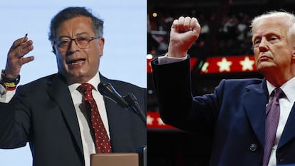 Presidente de Colombia, Gustavo Petro y el de los Estados Unidos, Donald Trump
