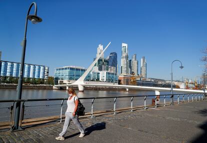 Puente de la Mujer, en Buenos Aires.