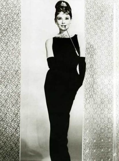 Audrey Hepburn, vestida de Givenchi.