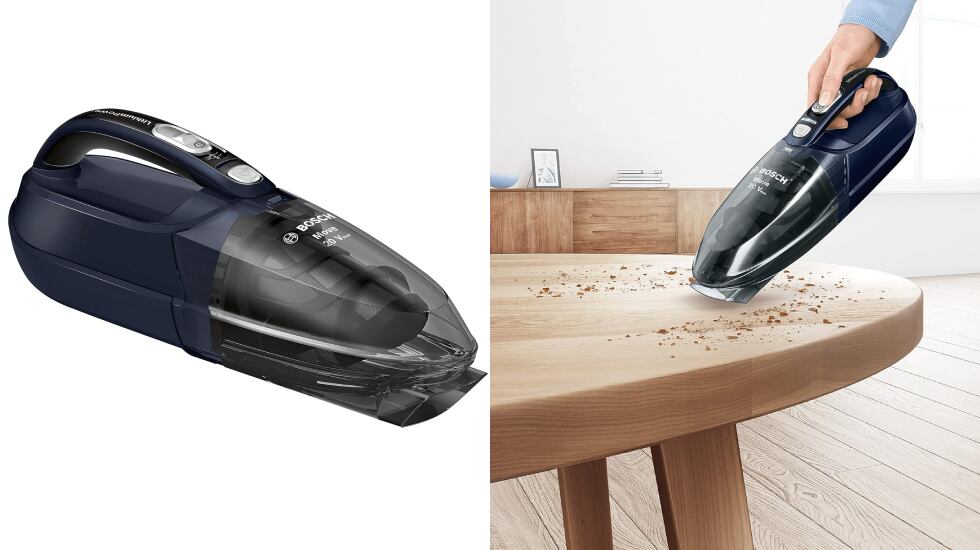 Aspiradora de mano potente de Bosch.