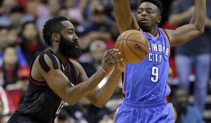 Harden, ante Oladipo.