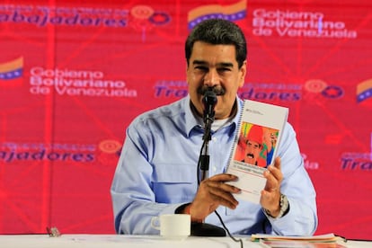 O presidente venezuelano, Nicolás Maduro.