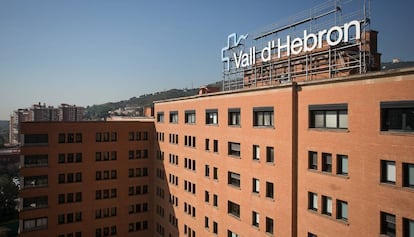 El hospital Vall d'Hebron.