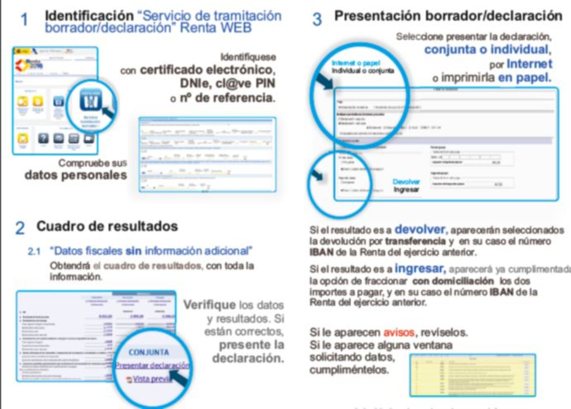 Cómo hacer la declaración de la Renta 2016 | Fotos | Declaración de la ...