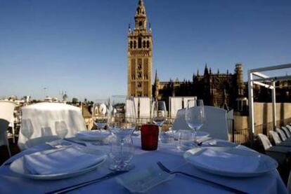 Restaurante Santo Terraza, en Sevilla