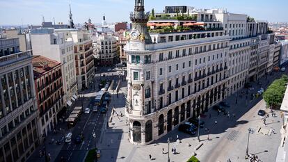 Panorámica del complejo Canalejas, en Madrid, propiedad al 50% de OHLA.
