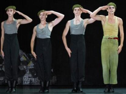 Una escena de 'Woyzeck' interpretada por el Ballet de Zúrich. 