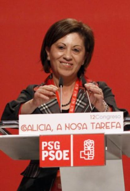 La candidata derrotada a dirigir el PSdeG.
