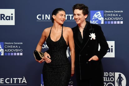 Kylie Jenner y Timothée Chalamet