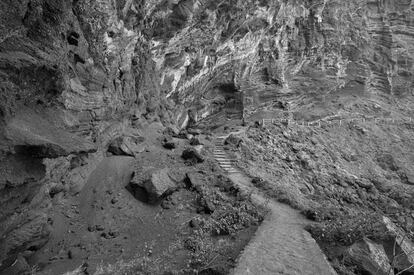 Sendero a playa de Nogales, 2016.