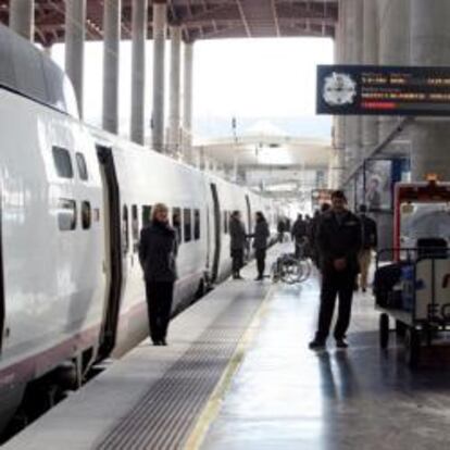 Imagen de la estación de Atocha en Madrid