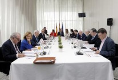 Primera sesi&oacute;n de la Fundaci&oacute;n Espa&ntilde;a Constitucional. 