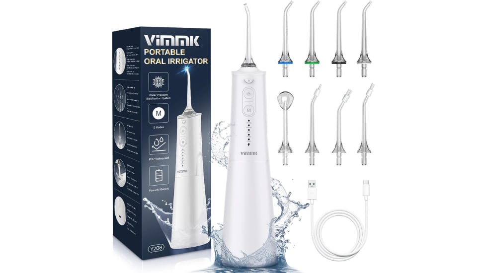 Irrigador bucal portátil Vimmk.
