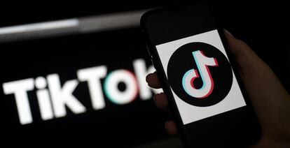 Logo de la aplicación TikTok.