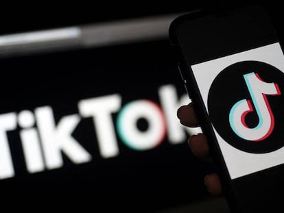Logo de la aplicación TikTok.