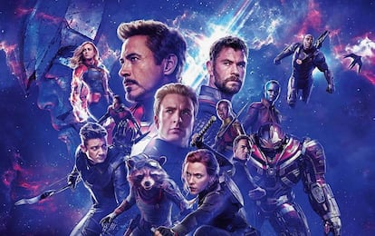 Cartel promocional de &#039;Endgame&#039; (2019), la &uacute;ltima entrega de &#039;Los Vengadores&#039;