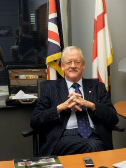 Roger Helmer, del UKIP, es eurodiputado desde 1999.